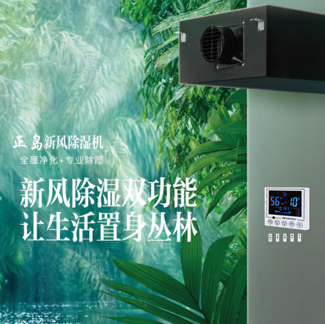 地下室新風除濕一體機