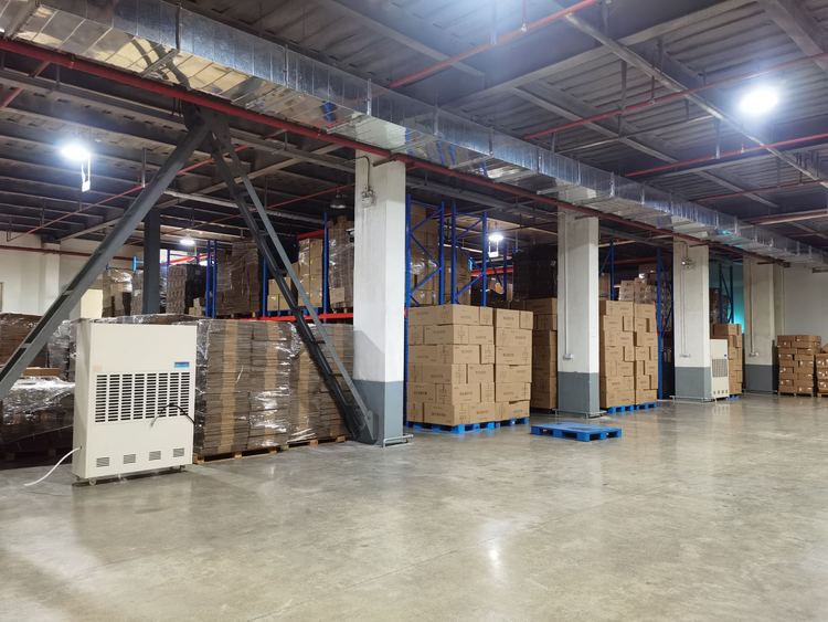汽配廠倉庫除濕機